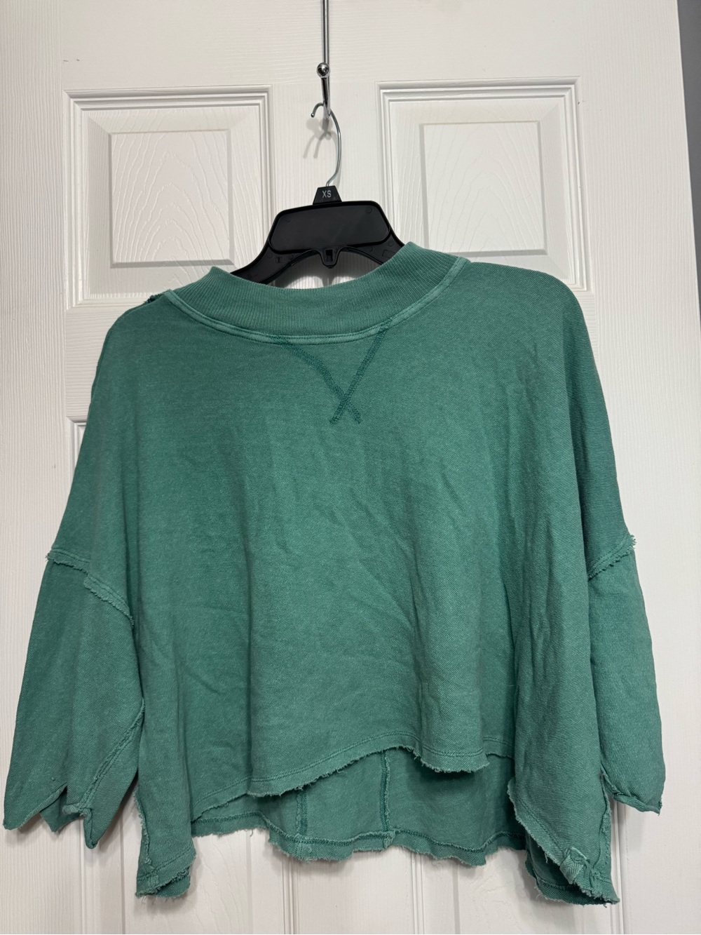 Women's Cropped Green Top